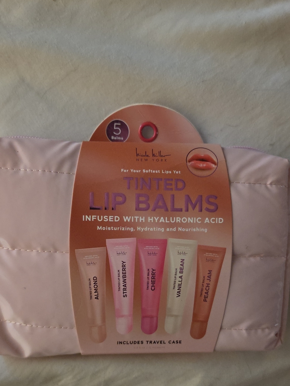 Tinted Lip Balms - Pink Set (5-Pack)